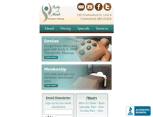 Tablet Screenshot of body-mindmassage.com